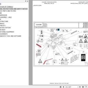 Manitou MRT-X 1845 400 115D ST3A S1 Parts Catalog 649294