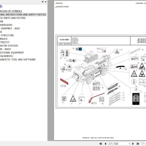 Manitou MRT-X 2660 360 160Y ST3A S1 Parts Catalog 649284