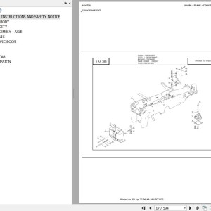Manitou MT 1033 H L TURBO S3 E2 Parts Catalog 547972