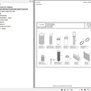 Manitou MT 1135 100D ST5 S1 Parts Catalog 647761