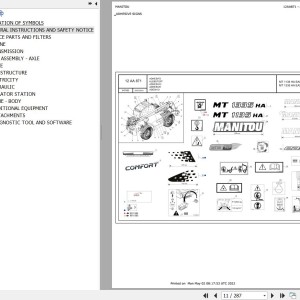 Manitou MT 1135 HA EASY 75D ST3B S1 Parts Catalog 647566