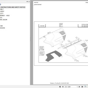 Manitou MT 1135 MT 1335 H ST3B Parts Catalog 647105