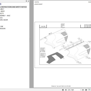 Manitou MT 1135 MT 1335 MT 835 H ST3B Parts Catalog 647105