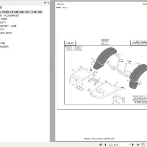 Manitou MT 1235 H S TURBO S2 E2 Parts Catalog 547920