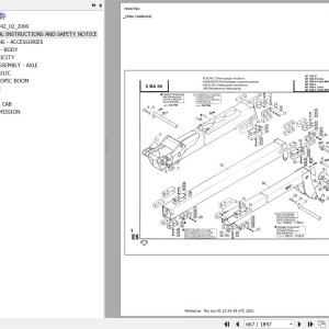Manitou MT 1240 L TURBO MONO ULTRA Parts Catalog 547042