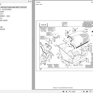 Manitou MT 1330 SL S2 Parts Catalog 547751