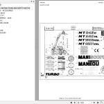 Manitou MT 1332 H SL Parts Catalog 547641