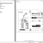 Manitou MT 1332 H SL TURBO MONO ULTRA ORH ARMEE FRANCAISE Parts Catalog 547801