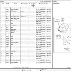 Manitou MT 1335 H EASY 75D ST5 S1 Parts Catalog 647762