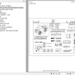 Manitou MT 1335 ST3B Parts Catalog 647104