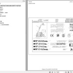Manitou MT 1340 SL TURBO MONO ULTRA ORH S3 E2 Parts Catalog 547858