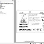 Manitou MT 1435 SL S3 E2 Parts Catalog 547914