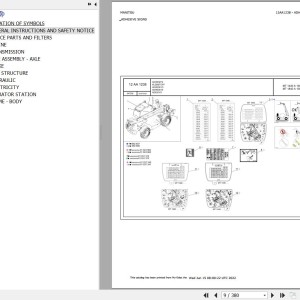 Manitou MT 1440 A 100P ST4 S1 Parts Catalog 647595