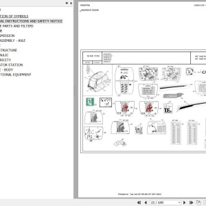 Manitou MT 1440 HA MT 1840 HA 100D ST5 S1 Parts Catalog 647785