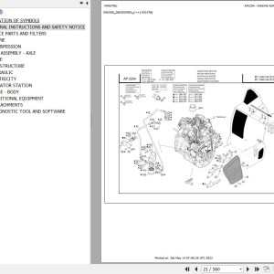 Manitou MT 1440 HA ST3B Parts Catalog 647103