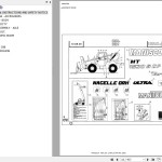 Manitou MT 1530 SCP TURBO NACELLE ORH Parts Catalog 547007