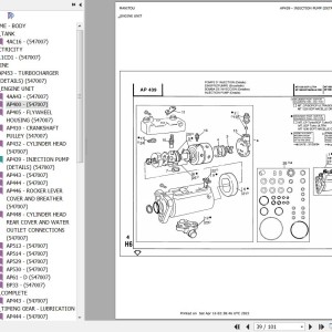 Manitou MT 1530 SCP Turbo ULTRA MT 1530 SCPT NACELLE ORH Parts catalog 547007