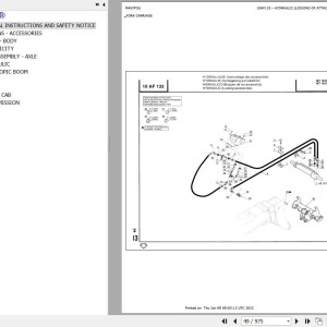 Manitou MT 1637 SL S2 Parts Catalog 547751