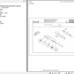 Manitou MT 1840 A PRIVILEGE Parts Catalog 547964