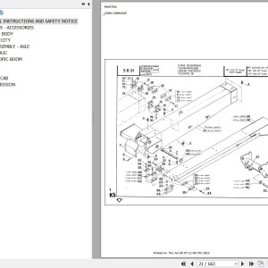 Manitou MT 425 CP TURBO Parts Catalog 47824