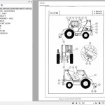 Manitou MT 425 FC USA Parts Catalog 47578