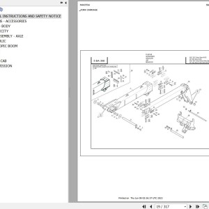 Manitou MT 523 MONO ULTRA SB E2 Parts Catalog 547896