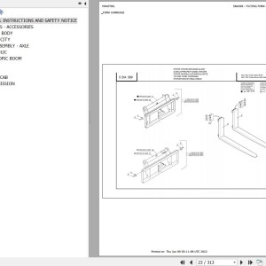 Manitou MT 523 SB E2 Parts Catalog 547896