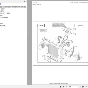 Manitou MT 523 SB E2 USA Parts Catalog 547904