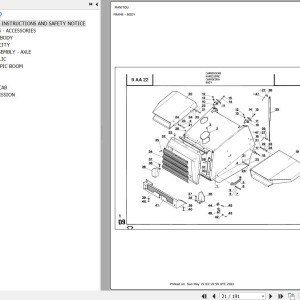 Manitou MT 727 SERIE C Parts Catalog 547015