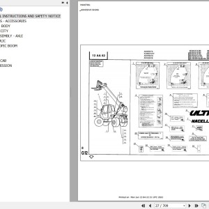 Manitou MT 840 CP ULTRA Parts Catalog 47938