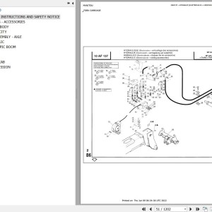 Manitou MT 845 TURBO MONO ULTRA S2 Parts Catalog 547751