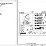 Manitou MT 845 TURBO S2 Parts Catalog 547751