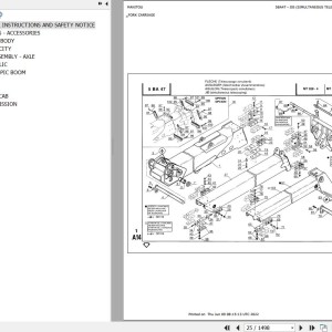 Manitou MT 928-4 TURBO Parts Catalog 547103