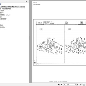 Manitou MT 930 CP Parts Catalog 47938