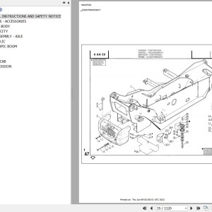 Manitou MT 940 L TURBO Parts Catalog 547107