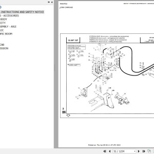 Manitou MT 940 L TURBO S2 Parts Catalog 547751