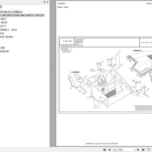 Manitou MT-X 1033 ST 100P MINING ST3A S1 Parts Catalog 647859