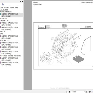Manitou MT-X 1235 ST S3-E3 1440 SLT S4-E3 1740 SLT S3-E3 Parts Catalog 271349MOD