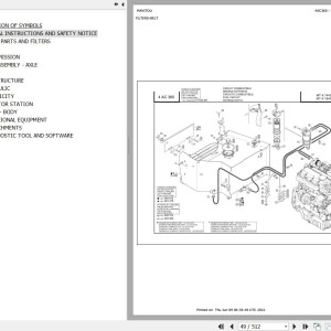 Manitou MT-X 1440 E3 Parts Catalog 647143