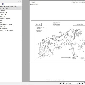 Manitou MT-X 1440 SL TURBO S4 E3 Parts Catalog 647209