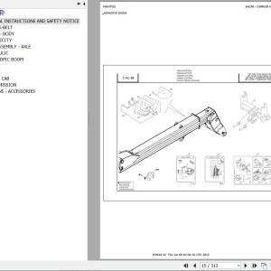 Manitou MT-X 625 TURBO S2 E3 Parts Catalog 647140