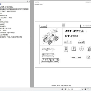 Manitou MT-X 732 95P ST3A S1 Parts Catalog 647531