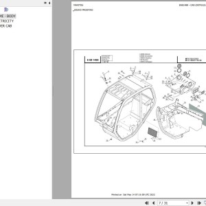 Manitou MT-X 732 S.E-E3 1030 S T S5-E3 Parts Catalog 307763MOD