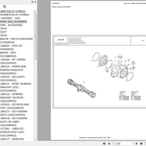 Manitou MT-X 733 95P ST3A S1 MINING Parts Catalog 313919MOD