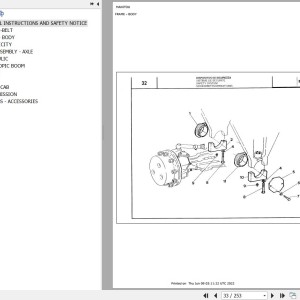 Manitou MVT 1130 L COMFORT LINE MOT 1004 42 USA Parts Catalog 547684