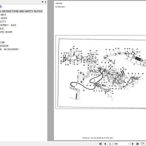 Manitou MVT 1130 L USA Parts Catalog 547055