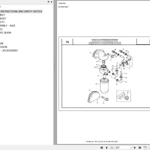 Manitou MVT 1135 L COMFORT LINE MOT 1004 4 Parts Catalog 547663