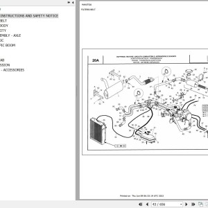 Manitou MVT 1230 LS TURBO COMFORT LINE MOT 1004 40T Parts Catalog 648059
