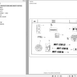 Manitou MVT 1230 SL COMFORT LINE MOT 1004 42 Parts Catalog 648063