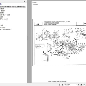 Manitou MVT 1330 S MOT 1004 4 Parts Catalog 547080